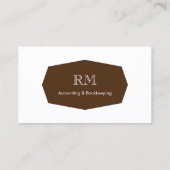 会計士簿記者  名刺 (裏面)