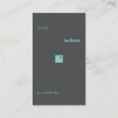 会計士簿記財務顧問監査人 名刺 (裏面)