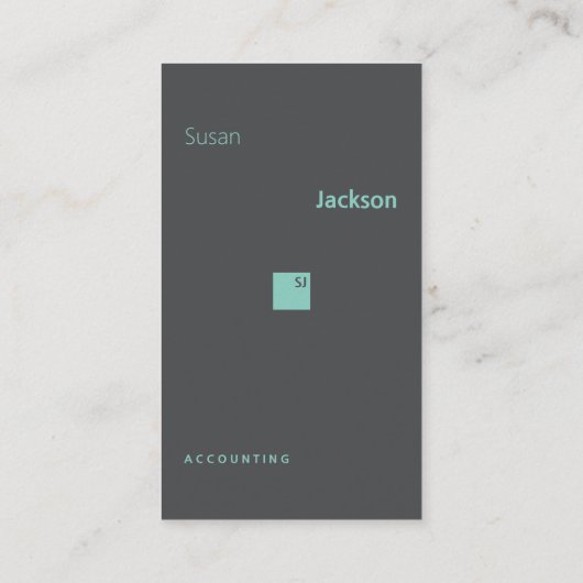 会計士簿記財務顧問監査人 名刺 (裏面)