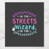 会計士通り ワインラベル (シングルラベル)