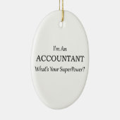 会計士 セラミックオーナメント (右)