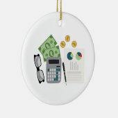 会計士 セラミックオーナメント (右)