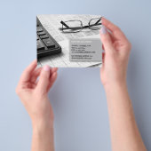 会計士 チラシ (手)