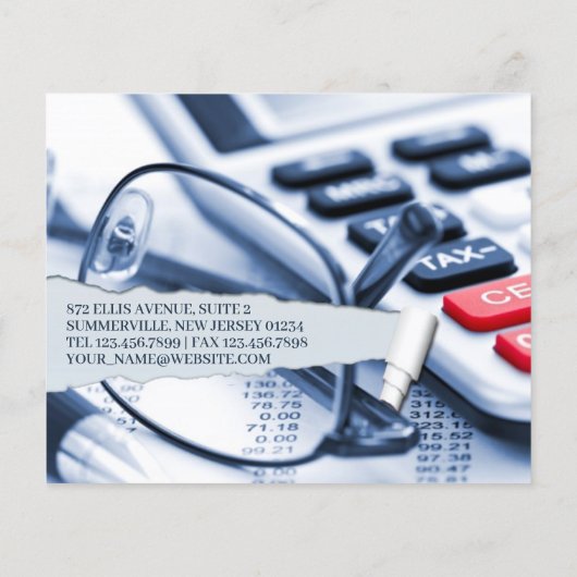 会計士 チラシ (裏面)