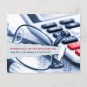 会計士 チラシ (正面)