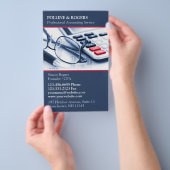 会計士 チラシ (ハンドル)