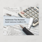 会計士 チラシ (正面)