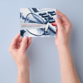 会計士 チラシ (手)