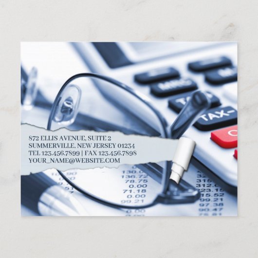 会計士 チラシ (裏面)