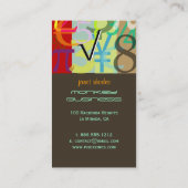 会計士、ファイナンシャル・アドバイザー 名刺 (裏面)