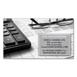 会計士 マグネット名刺