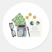 会計士 ラウンドシール (正面)