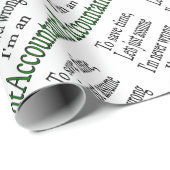 会計士 ラッピングペーパー (ロールコーナー)