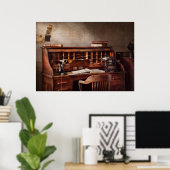 会計士 – 会計会社 ポスター (ホームオフィス)