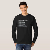 会計士 伝説の男 ヒーロー Tシャツ (正面フル)