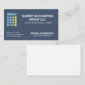 会計士 名刺 (正面/裏面)