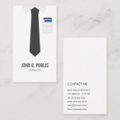 会計士 名刺 (正面/裏面)