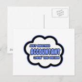 会計士…夢を見る ポストカード (正面/裏面)