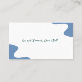 会計士/監査人/簿記人/名刺 名刺 (裏面)