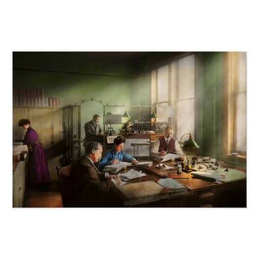 会計士 - 1902年の簿記部門 ポスター (正面)