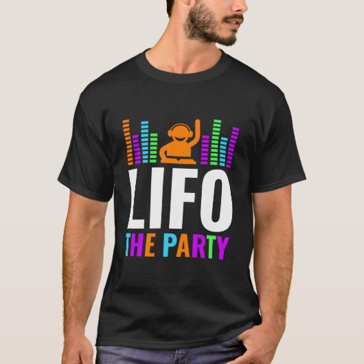 会計士+CPA+監査人+簿記+Lifo+ザ・ピー Tシャツ (正面)