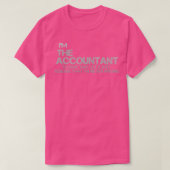 会計士 Tシャツ (デザイン正面)