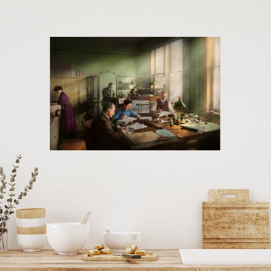 会計士 – The- Bookkeeping dept 1902 ポスター (キッチン)