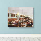 会計士 – Workaholic 1923 キャンバスプリント (インサイチュ (ウッドフロア))