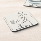 "会計士Kushim:1番目の既知の名前の人" コースター (左側)