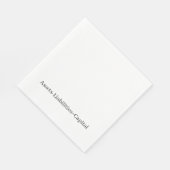 会計式 スタンダードランチョンナプキン (角)