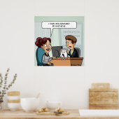 会計役員会Punポスター ポスター (キッチン)