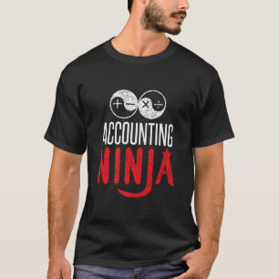会計忍者TシャツOffice Finance Math Men Tシャツ