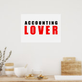 会計愛好家 ポスター (キッチン)