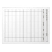 会計所得経費元帳 ノートパッド (正面)