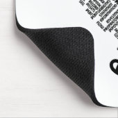 会計文字 マウスパッド (コーナー)