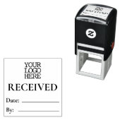 会計書留ドキュメントの支払い受け取りS セルフインキングスタンプ (インサイチュ)