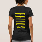 「会計率」 Tシャツ (裏面)