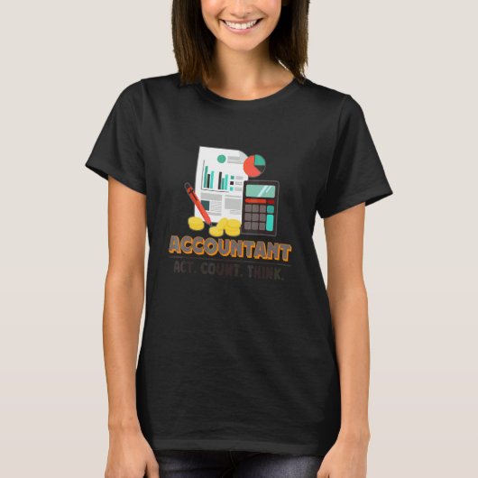 会計監査人47 Tシャツ (正面)