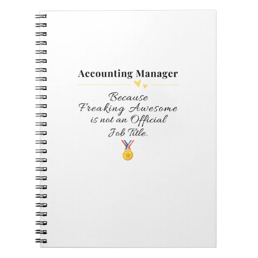 会計管理者 ノートブック (正面)