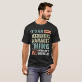 会計管理者 Tシャツ (正面フル)