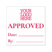 会計簿記書類の支払承認済 セルフインキングスタンプ (デザイン)