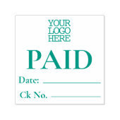 会計簿記請求書支払済自己インキング・セット セルフインキングスタンプ (デザイン)