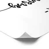 会計言語 ポスター (角)