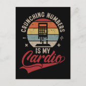 会計計算ツールユーモアCPA簿記 ポストカード (正面)