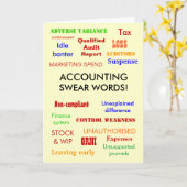 会計誓う言葉！誕生日カード カード (黄色い花)