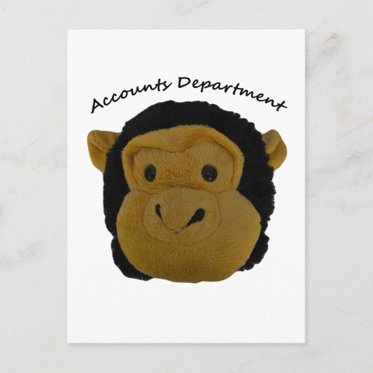 会計部トラブルファンキーとおもしろい ポストカード (正面)