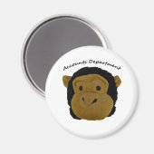 会計部門。労おもしろい働者への贈与 マグネット (正面/裏面)