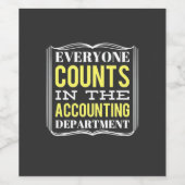 会計部 ワインラベル (シングルラベル)