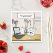 会計飲バランスシートプニーパーティーナプキン スタンダードランチョンナプキン (インサイチュ)