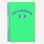 会計101 ノートブック (正面)